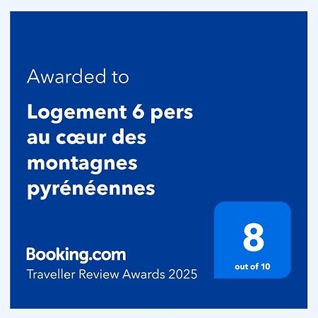 Logement 6 pers au cœur des montagnes pyrénéennes Boutx Exterior foto