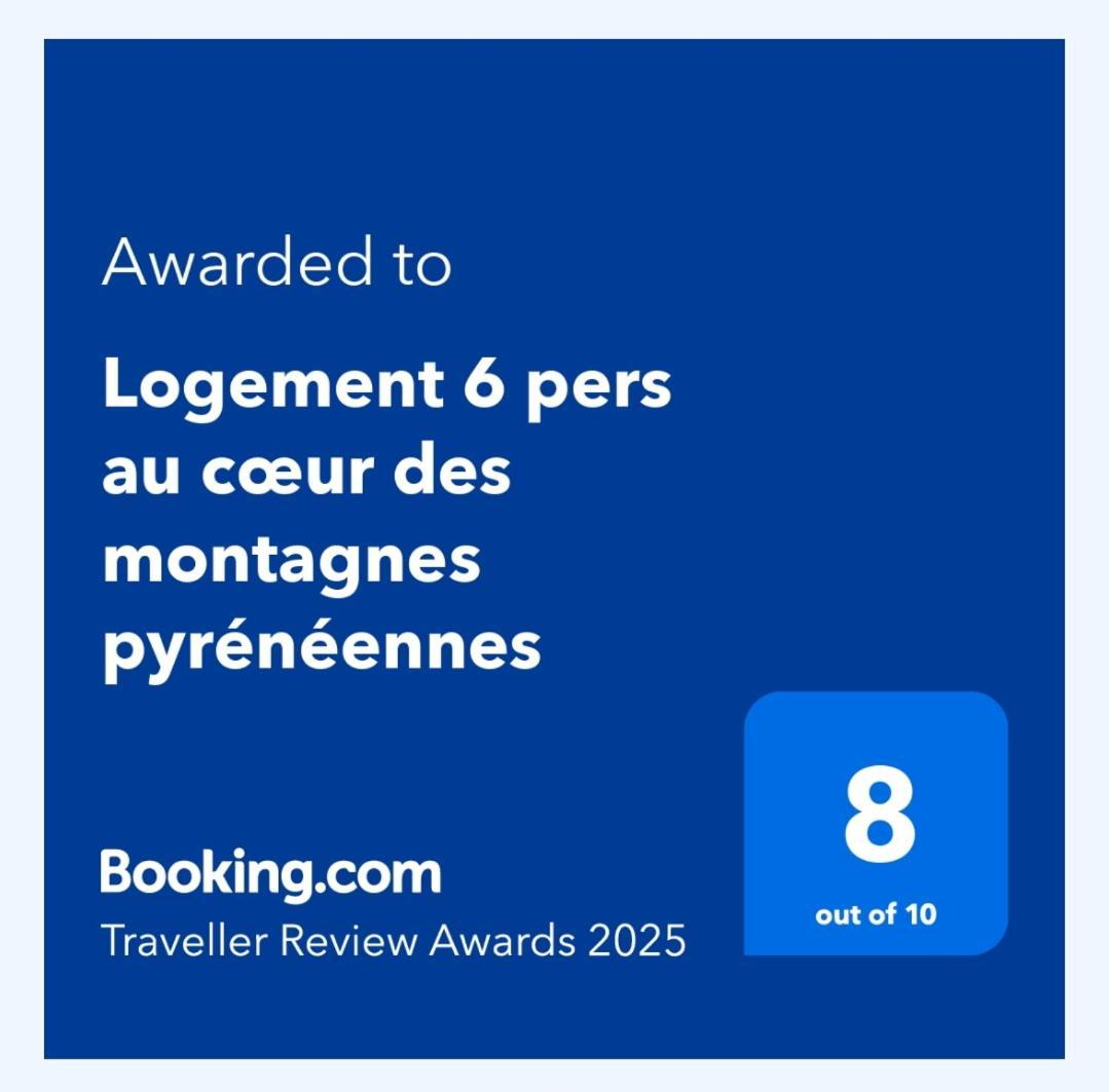 Logement 6 pers au cœur des montagnes pyrénéennes Boutx Exterior foto